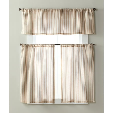 small window treatments basement better homes gardens ticking stripe small window set walmartcom small window treatments basement better homes gardens ticking stripe small window set walmartcom